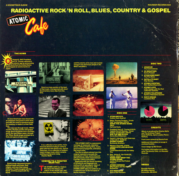 Various : Atomic Cafe: A Soundtrack Album (LP, Comp)