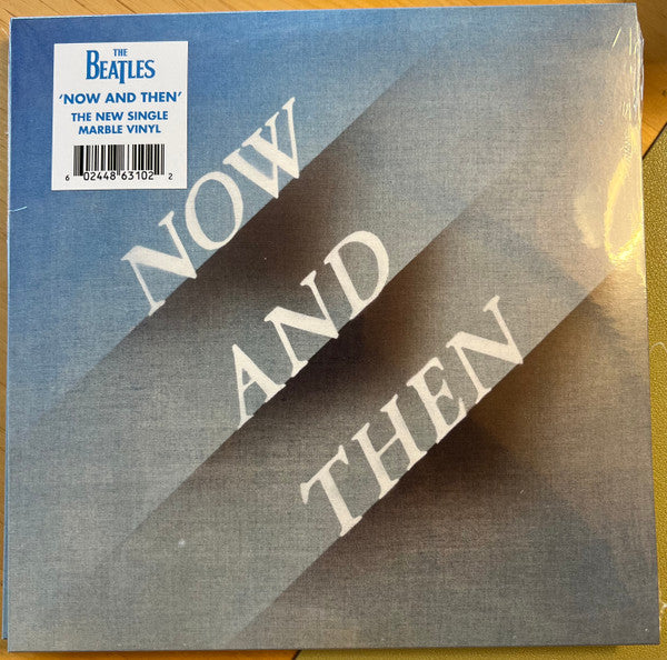 The Beatles : Now And Then / Love Me Do (7", Single, Blu)