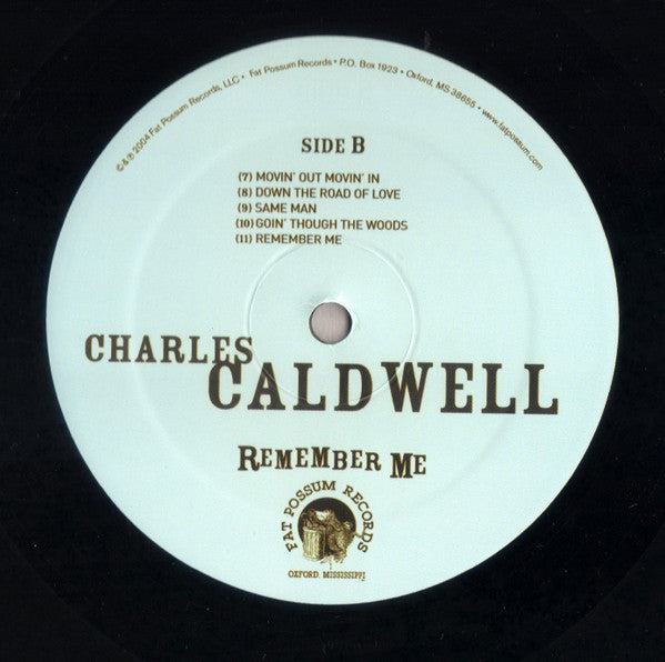 Charles Caldwell : Remember Me (LP, Album, RE)