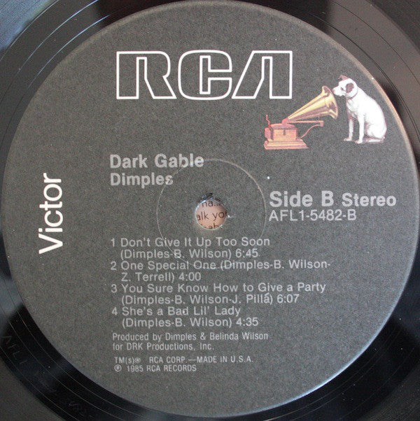 Richard 'Dimples' Fields : Dark Gable (LP, Album)