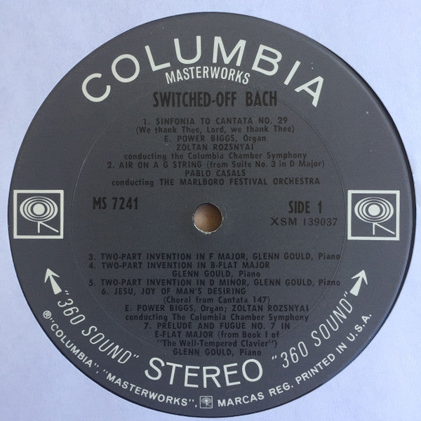 Various : Switched Off Bach (LP, Comp)