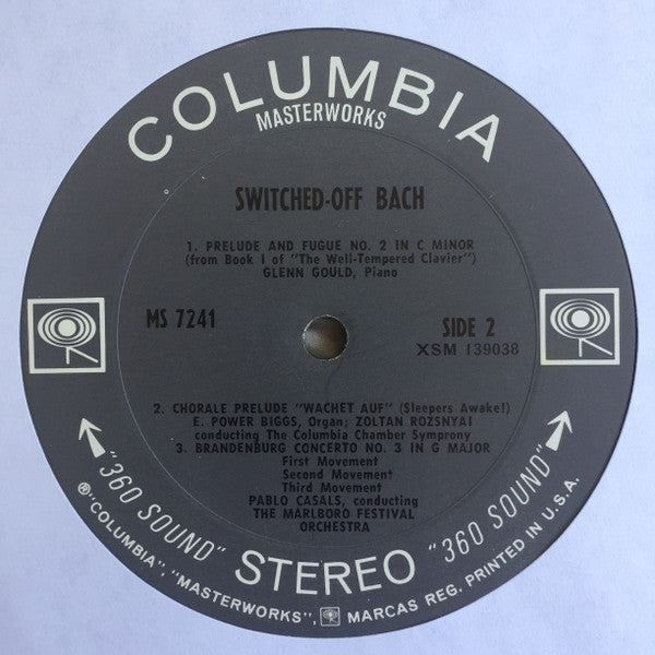 Various : Switched Off Bach (LP, Comp)