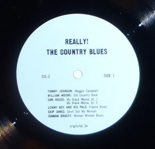 Various : Really! The Country Blues 1927-1933 (LP, Comp, RE)