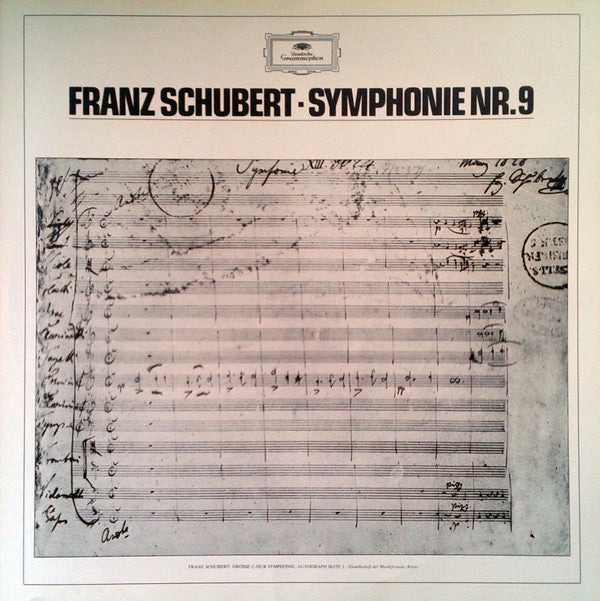 Franz Schubert - The Chicago Symphony Orchestra, Carlo Maria Giulini : Symphonie Nr. 9 (LP)