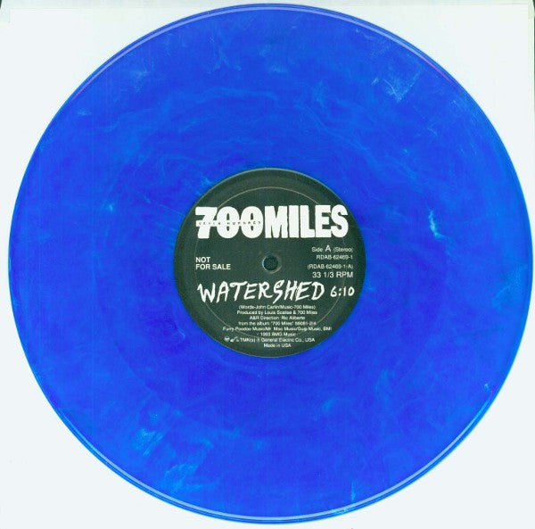 700 Miles : Watershed (10", Promo, Blu)