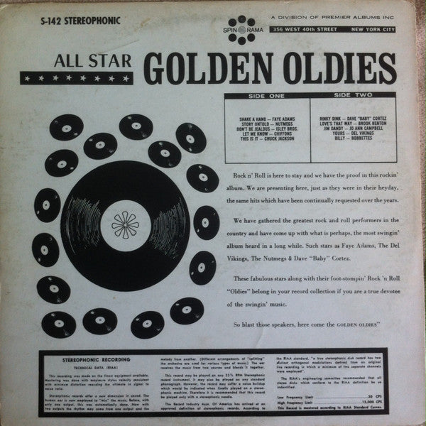 Various : All Star Golden Oldies (LP, Comp)