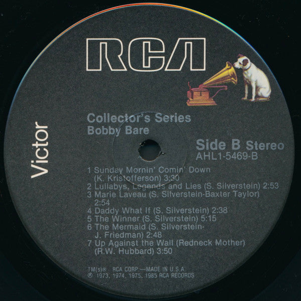 Bobby Bare : Collector's Series - Bobby Bare (LP, Comp)