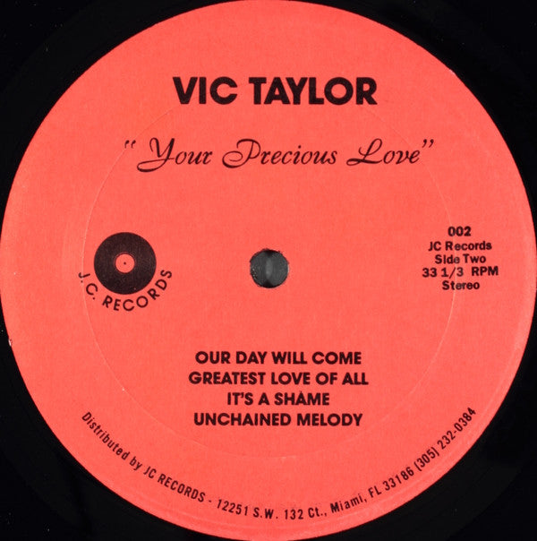 Vic Taylor : Your Precious Love (LP, Album)