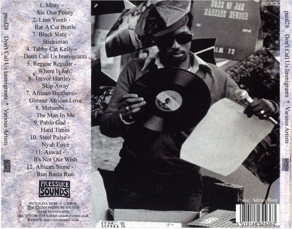 Various : Don't Call Us Immigrants (CD, Comp)
