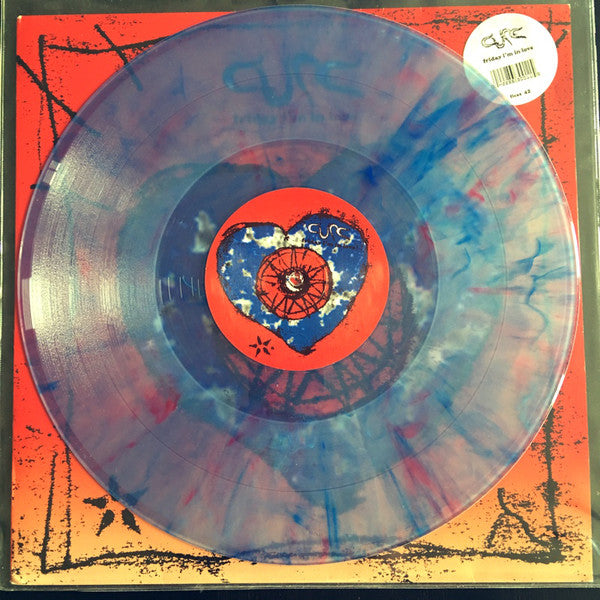 Cure* : Friday I'm In Love (12", Single, Blu)