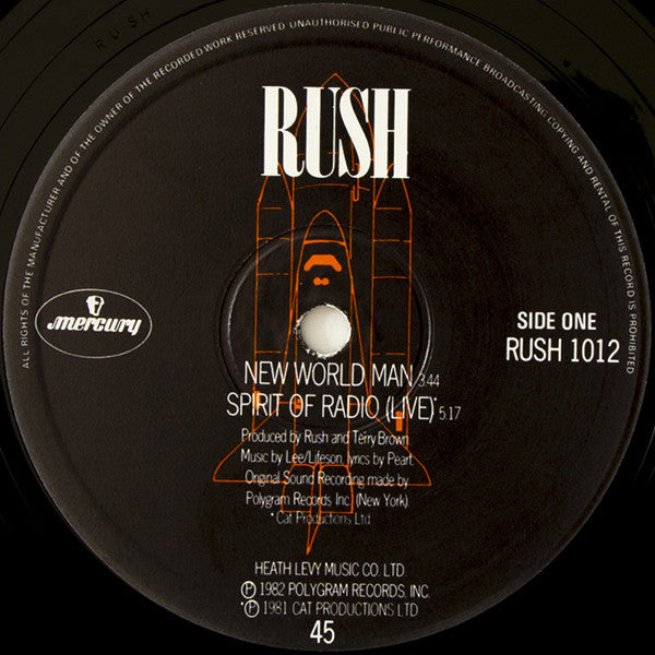 Rush : Countdown (12", Single)