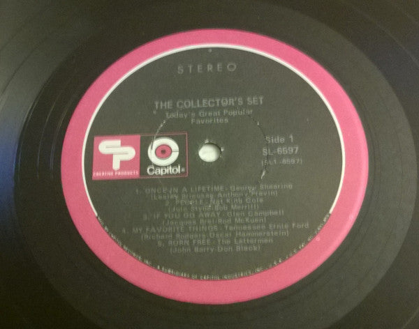 Various : The Collector's Set Today's Great Popular Favorites 1 (LP, Comp, Ltd)