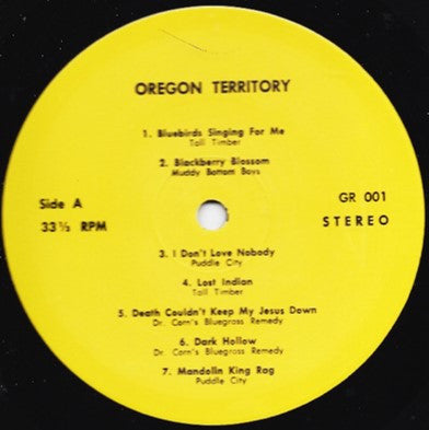 Various : Oregon Territory -Northwest Bluegrass (LP, Album)