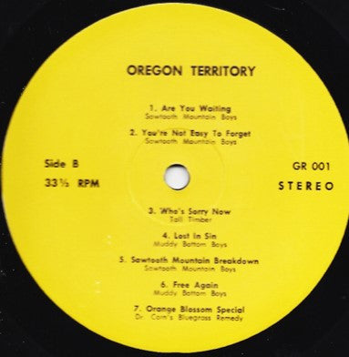 Various : Oregon Territory -Northwest Bluegrass (LP, Album)