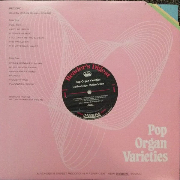 Various : Pop Organ Varieties (4xLP, Comp, Mono + Box)