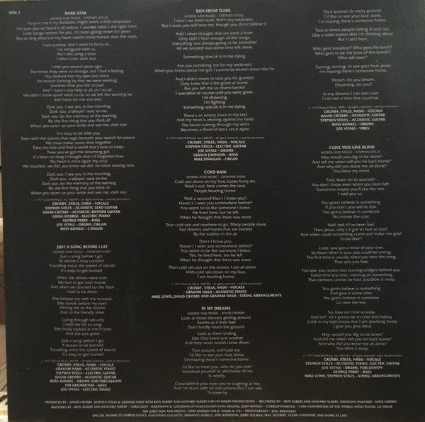 Crosby, Stills & Nash : CSN (LP, Album)
