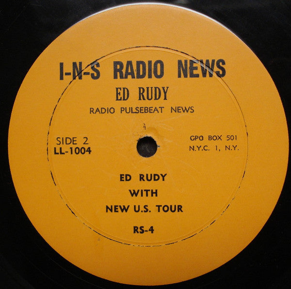 Ed Rudy : It's Here Luv!!! Ed Rudy With New U.S. Tour (LP, Transcription)