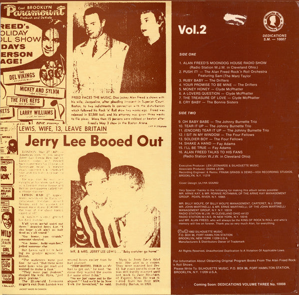 Various : Dedication Vol.2 (LP, Album, Comp)