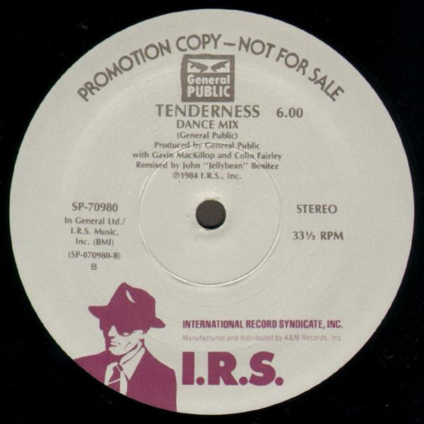 General Public : Tenderness (12", Single, Promo)