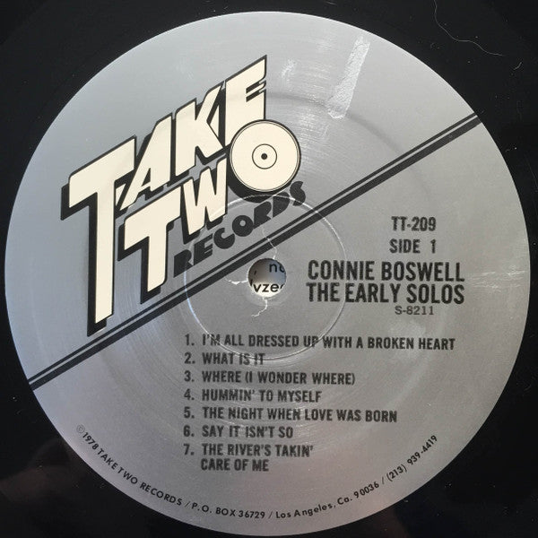 Connie Boswell : The Early Solos 1931 - 35 (LP, Comp)