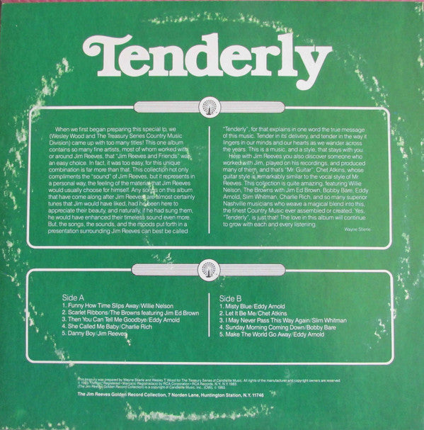 Various : Tenderly (LP, Comp)
