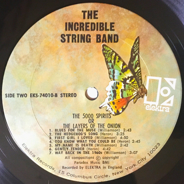 The Incredible String Band : The 5000 Spirits Or The Layers Of The Onion (LP, Album, RE, But)