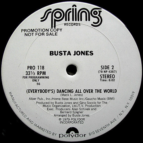 Busta Jones : (You) Keep On Making Me Hot (12", Promo)