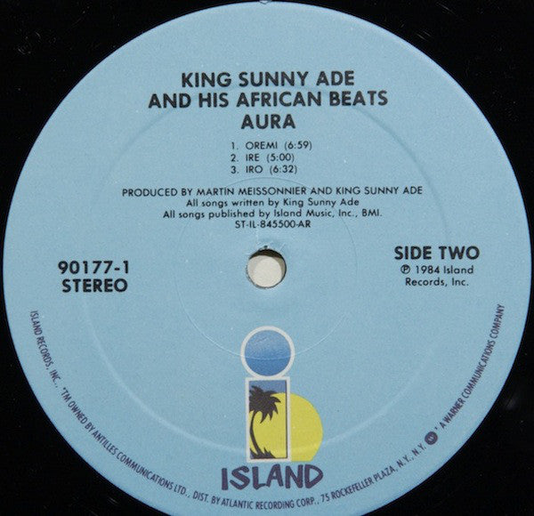 King Sunny Ade And His African Beats* : Aura (LP, Album, All)