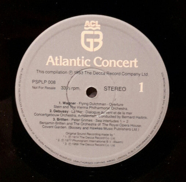 Various : Atlantic Concert (LP, Comp)