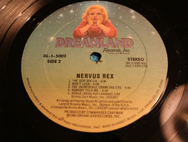 Nervus Rex : Nervus Rex (LP, Album, Bes)