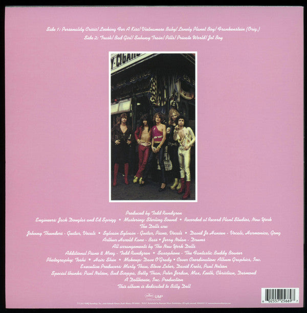 New York Dolls : New York Dolls (LP, Album, RE)