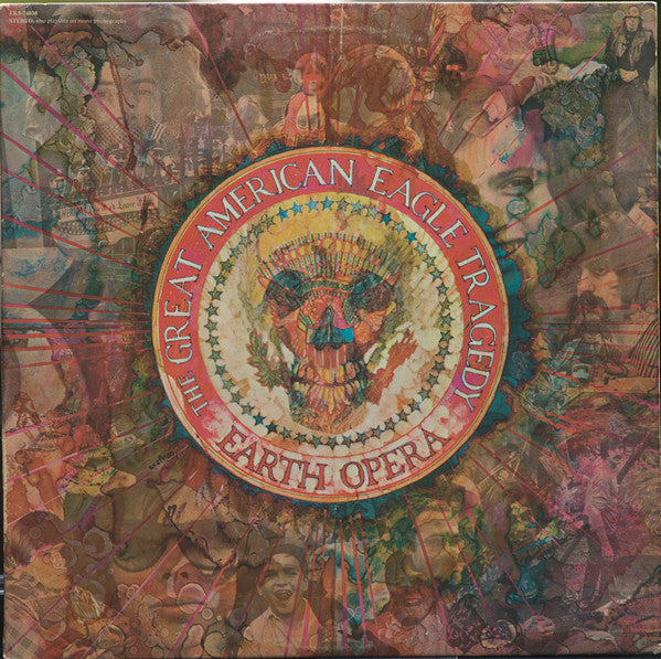 Earth Opera : The Great American Eagle Tragedy (LP, Album, RP)