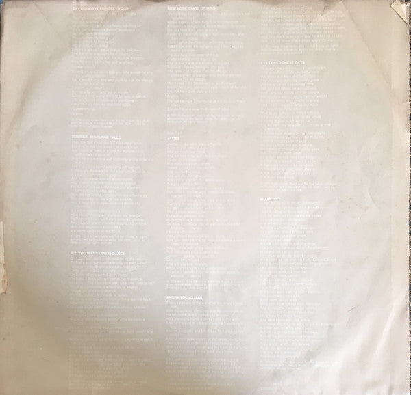 Billy Joel : Turnstiles (LP, Album)