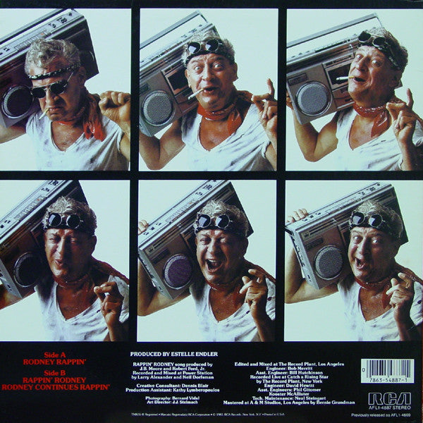 Rodney Dangerfield : Rappin' Rodney (LP, Album, RE, Ind)