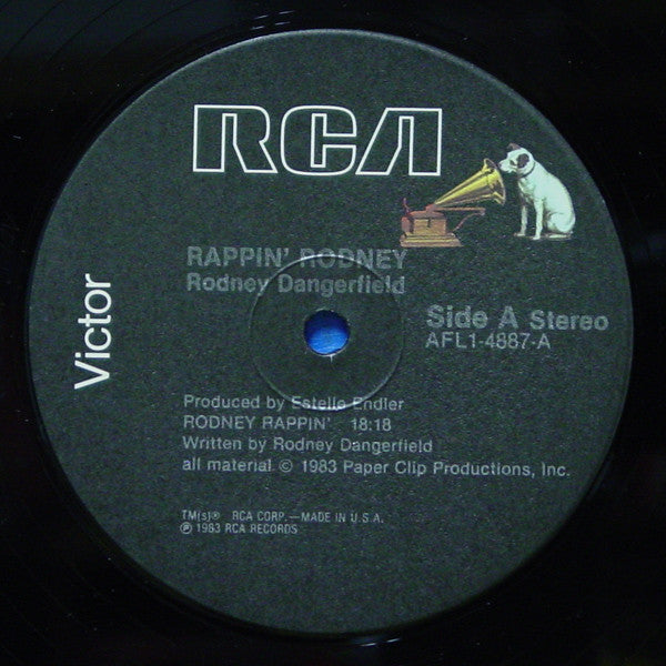 Rodney Dangerfield : Rappin' Rodney (LP, Album, RE, Ind)