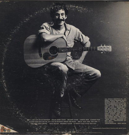 Jim Croce : Life And Times (LP, Album, Club, Gat)