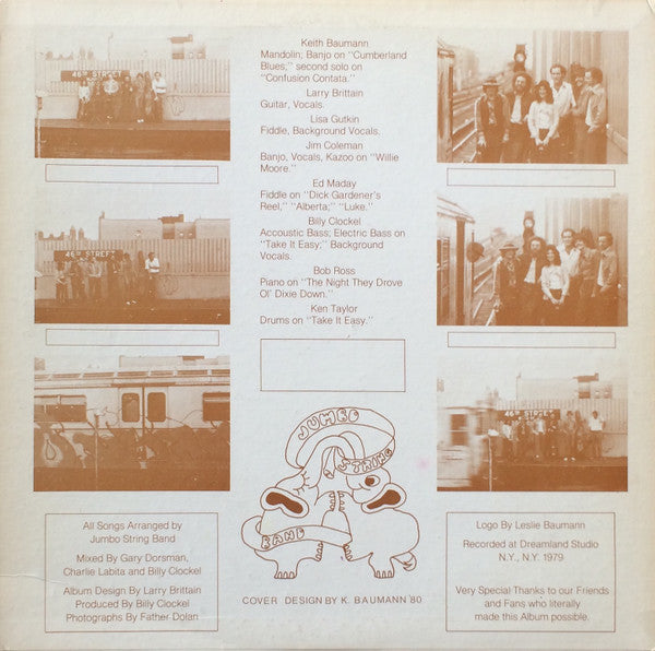 Jumbo String Band : Testigos De Jumbo (LP, Album)