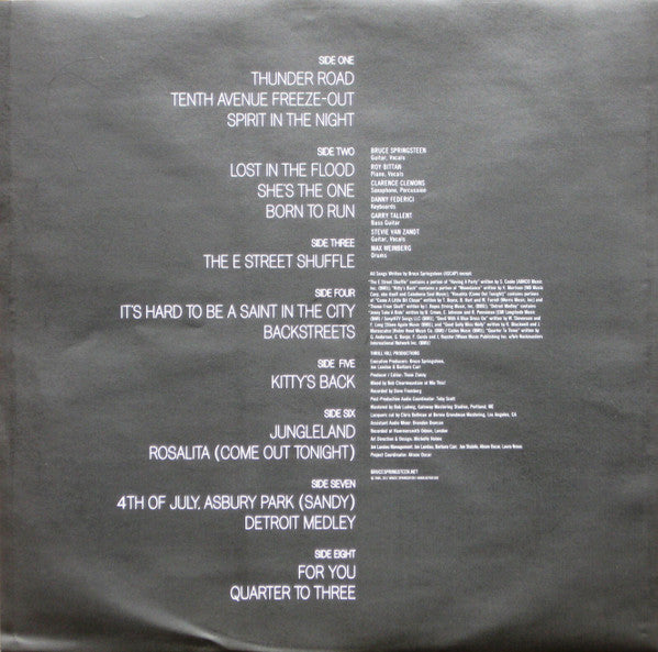Bruce Springsteen & The E Street Band* : Hammersmith Odeon, London '75 (4xLP, RSD, Ltd, Num)