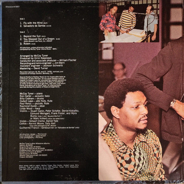 McCoy Tyner : Fly With The Wind (LP, Album, San)