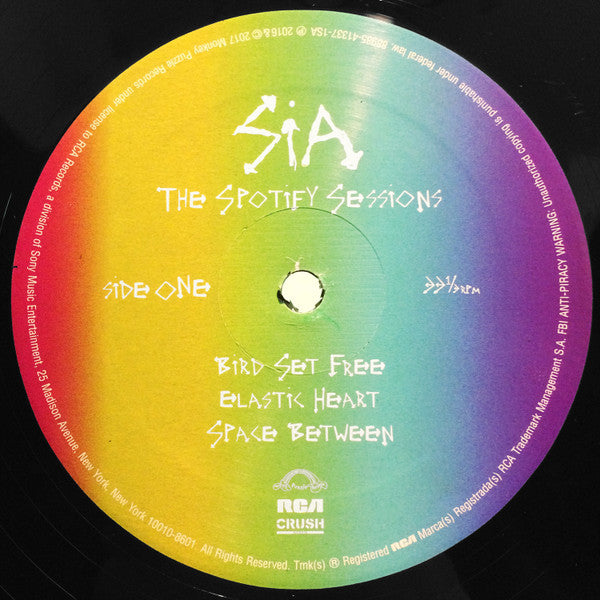Sia : Spotify Sessions (12", EP, RSD, Ltd)