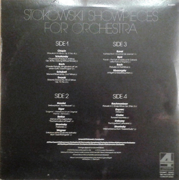 Stokowski* : Showpieces for Orchestra (2xLP, Album, Comp)
