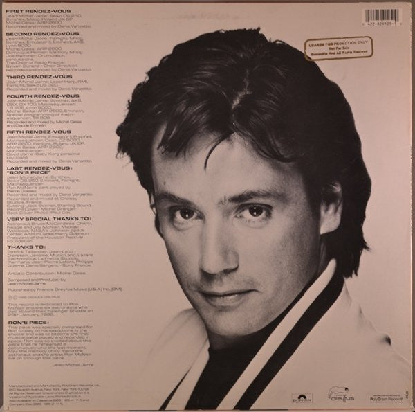 Jean Michel Jarre* : Rendez-Vous (LP, Album, 53 )