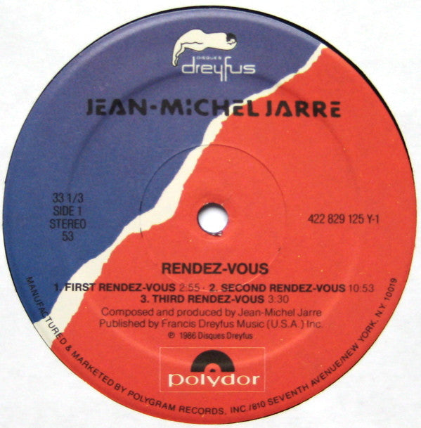 Jean Michel Jarre* : Rendez-Vous (LP, Album, 53 )