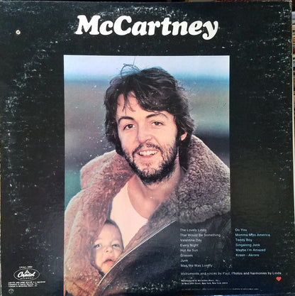 McCartney* : McCartney (LP, Album, RE, Win)