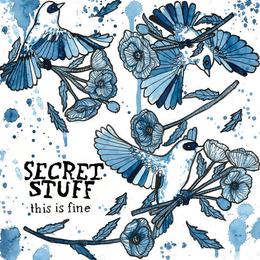 Secret Stuff : This Is Fine (12", S/Sided, EP, Etch, Spl)