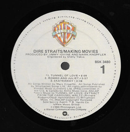 Dire Straits : Making Movies (LP, Album, Eur)