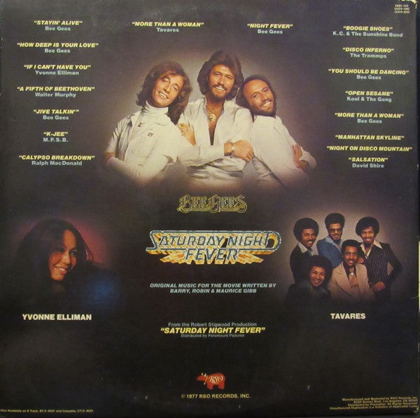 Various : Saturday Night Fever (The Original Movie Sound Track) (2xLP, Album, Comp, Spe)