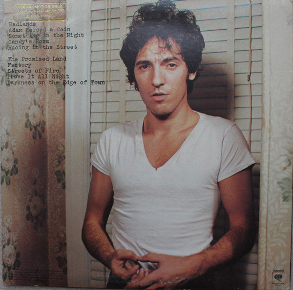Bruce Springsteen : Darkness On The Edge Of Town (LP, Album, Glo)