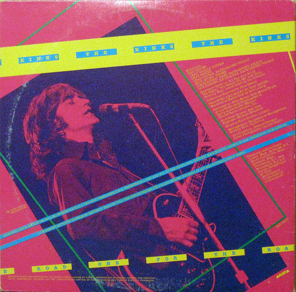 The Kinks : One For The Road (2xLP, Album, Gat)