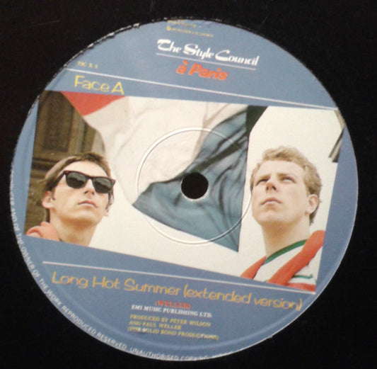 The Style Council : À Paris (12", Single, Gen)